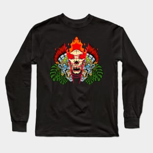 Tiki Mask 8.1 Long Sleeve T-Shirt